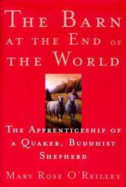 Front cover of The barn at the end of the world by Mary Rose O'Reilley