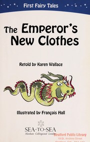 Cover of The emperor's new clothes by Karen Wallace