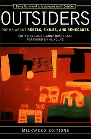 Cover of Outsiders by Laure-Anne Bosselaar
