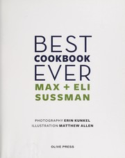 Cover of Best cookbook ever by Max Sussman