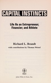 Cover of Capital Instincts by Thomas Weisel