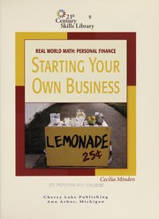Front cover of Starting your own business by Cecilia Minden