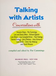 Cover of Talking with artists by Pat Cummings