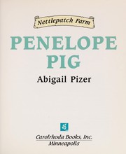 Cover of Penelope Pig by Abigail Pizer