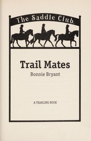 Cover of Trail mates by Bonnie Bryant