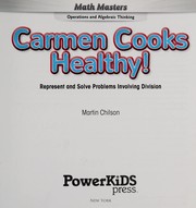 Front cover of Carmen cooks healthy! by Martin Chilson