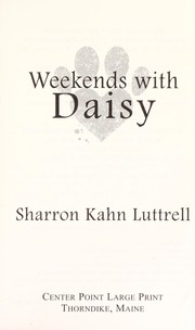 Cover of Weekends With Daisy by Sharron Kahn Luttrell