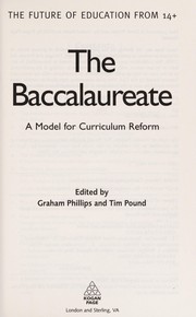 Cover of The baccalaureate by Tim Pound