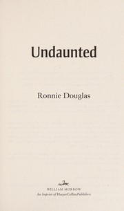 Cover of Undaunted by Ronnie Douglas