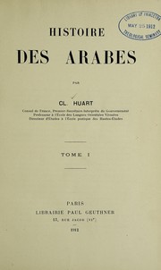 Front cover of Histoire des Arabes by Clément Huart
