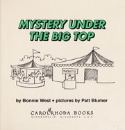 Cover of Mystery under the Big Top by Bonnie West