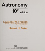 Cover of Astronomy by Laurence W. Fredrick