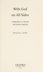 Front cover of With God on all sides by Douglas A. Hicks