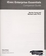 Cover of IEXEC enterprise essentials companion guide by Martha Young