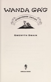 Cover of Wanda Gág by Gwenyth Swain