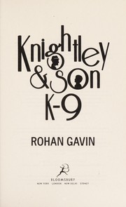 Front cover of Knightley & son by Rohan Gavin