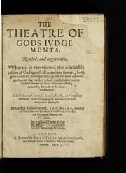 Front cover of The theatre of Gods judgements by Thomas Beard