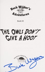 Front cover of The owls don't give a hoot by Timothy R. Smith