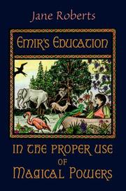 Front cover of Emir's education in the proper use of magical powers by Jane Roberts