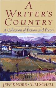 Cover of A Writer's country by Unknown