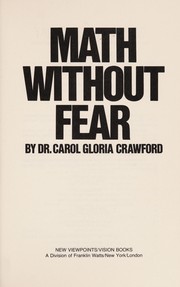 Cover of Math without fear by Carol Gloria Crawford