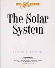 Cover of The solar system by Howard K. Trammel