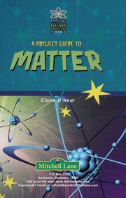 Cover of A project guide to matter by Claire O'Neal