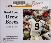 Cover of Read about Drew Brees by David P. Torsiello