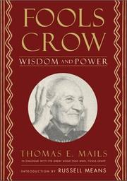 Cover of Fools Crow by Thomas E. Mails