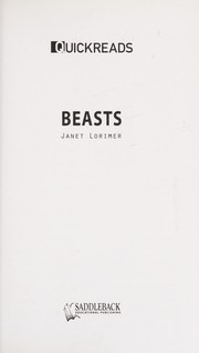 Cover of Beasts by Janet Lorimer