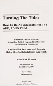 Front cover of Turning the tide by Karen Kirk Richards