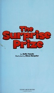 Cover of The surprise prize by Anita Yasuda
