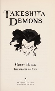 Front cover of Takeshita demons by Cristy Burne