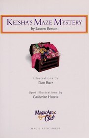 Front cover of Keisha's maze mystery by Lauren Benson