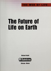 Front cover of The future of life on earth by Michael Bright