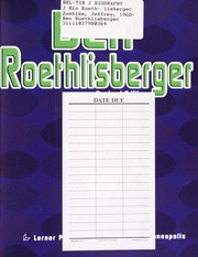 Cover of Ben Roethlisberger by Jeffrey Zuehlke