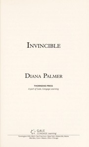 Cover of Invincible by Diana Palmer