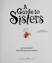 Front cover of A guide to sisters by Paula Metcalf