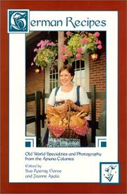 Cover of German Recipes by Sue Roemig