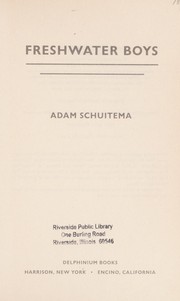 Front cover of Freshwater boys by Adam Schuitema