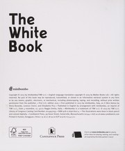 Cover of The white book by Silvia Borando