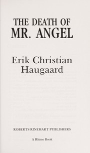 Cover of The Death of Mr. Angel by Erik Christian Haugaard