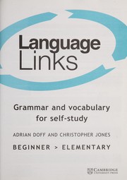 Cover of Language links by Adrian Doff