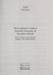 Front cover of Comparative guide to American elementary & secondary schools by David Garoogian