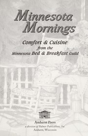 Front cover of Minnesota mornings by Innkeeper members of the Minnesota Bed