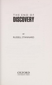 Cover of The end of discovery by Russell Stannard