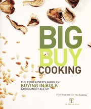 Front cover of Big buy cooking by Editors of Fine Cooking Magazine