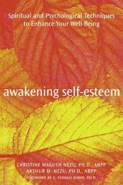 Front cover of Awakening self-esteem by Christine M. Nezu