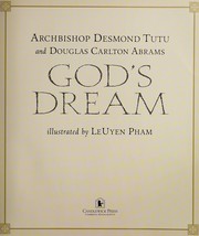 Cover of God's dream by Desmond Tutu