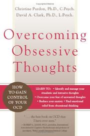 Cover of Overcoming obsessive thoughts by Christine Purdon